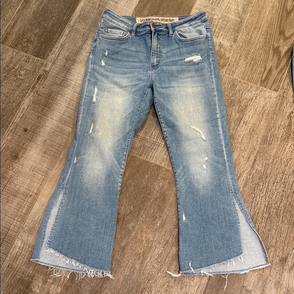 Pookie loves Sebastian Distressed Blue Jeans size 30